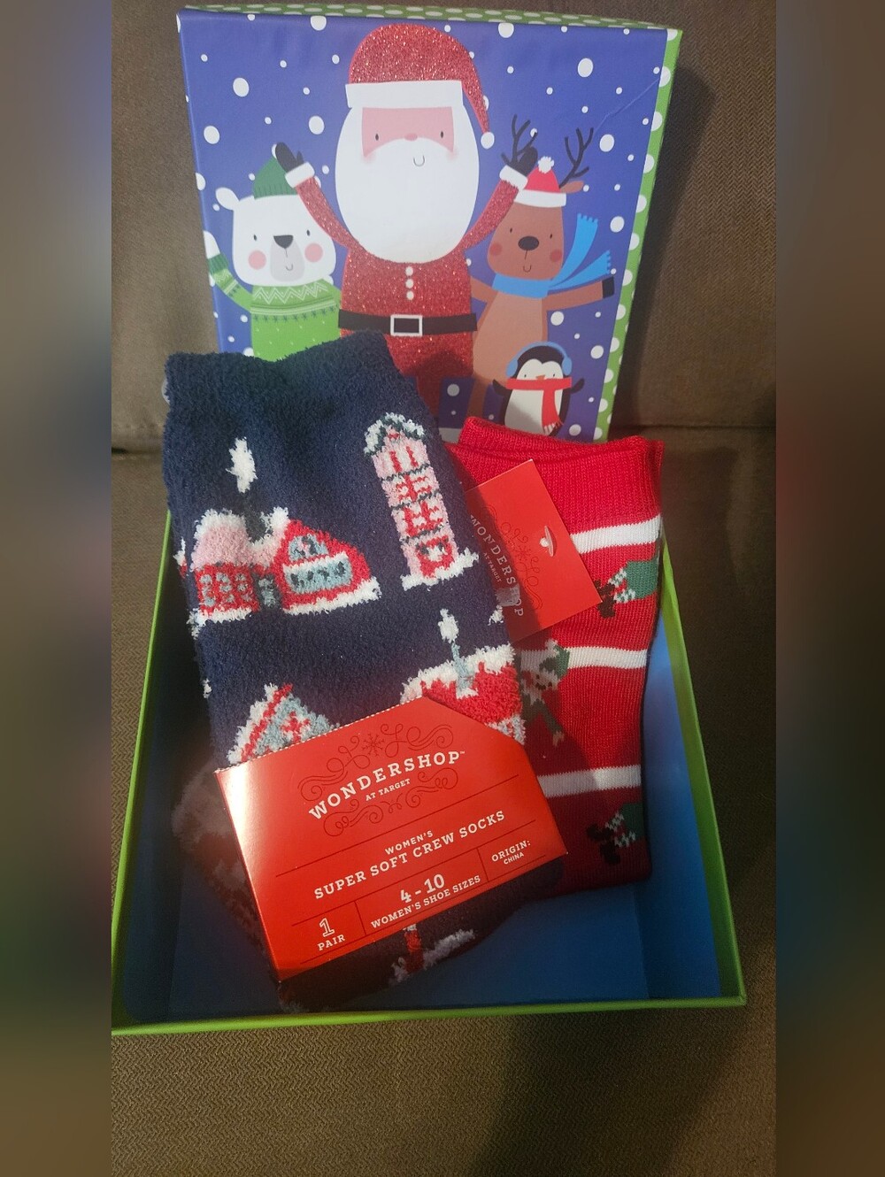 🎄Holiday Socks & Gift Box Bundle